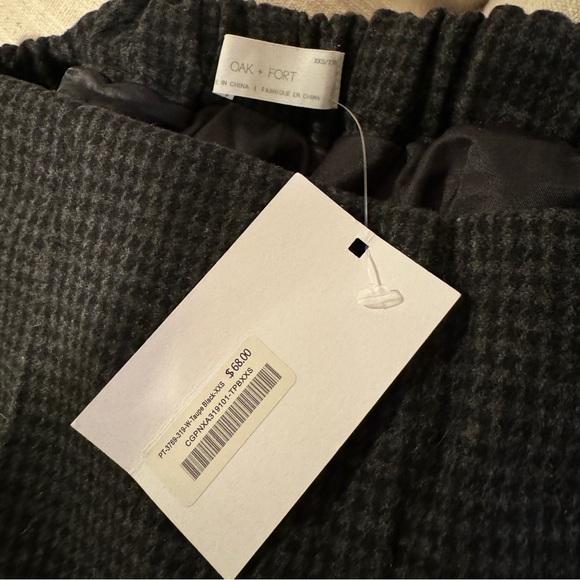 Oak + Fort NWT wool pull-on pants - Picture 3 of 4